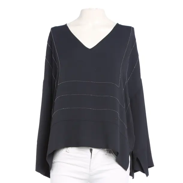 Blouse in Blue, Acetate, Fabiana Filippi
