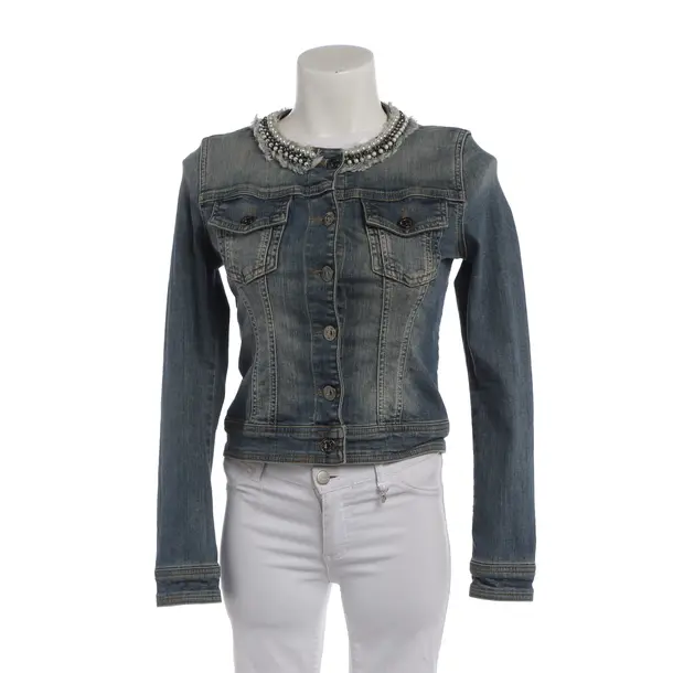 Summer Jacket in Blue, Cotton, Twin Set
