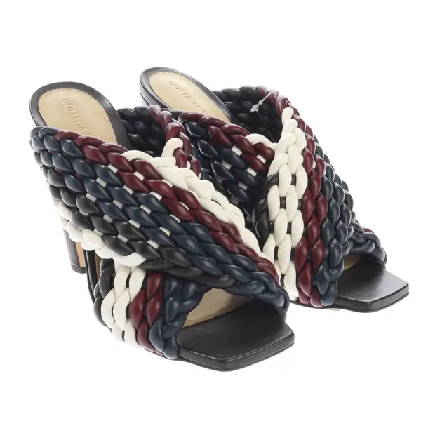 Heeled Sandals in Multicolored, , Bottega Veneta