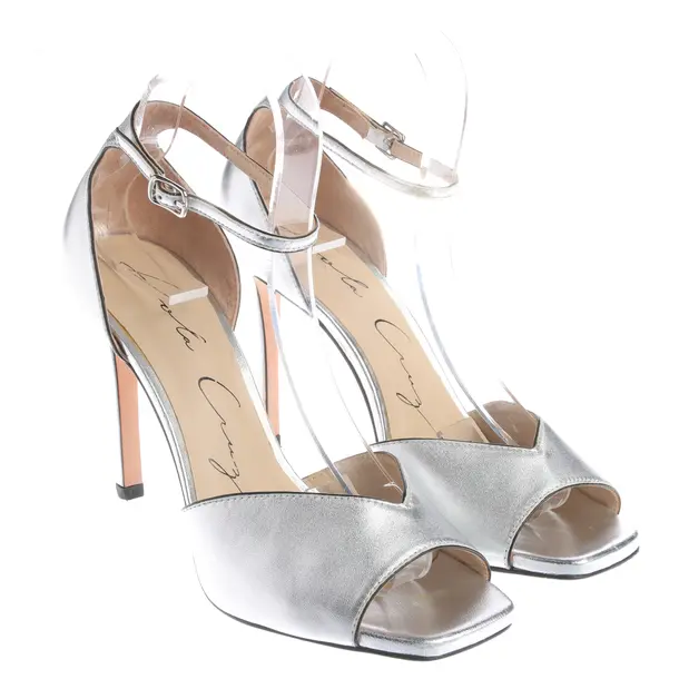 Sandaletten in Metallic, , Lola Cruz