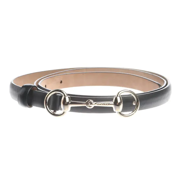Gürtel in Schwarz, Leder, Gucci