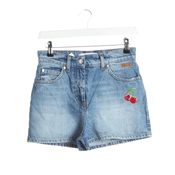 Shorts in Blau, Baumwolle, MSGM