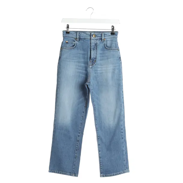 Straight Fit Jeans in Blue, Cotton, Max Mara