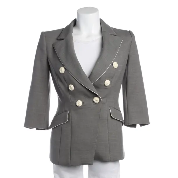 Blazer in Grau, Polyester, Elisabetta Franchi