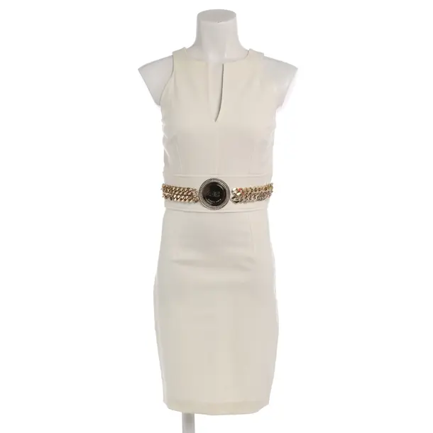 Cocktail Dress in White, Viscose, Elisabetta Franchi