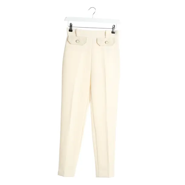 Pants in White, Polyester, Elisabetta Franchi