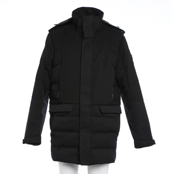 Winterjacke in Schwarz, Baumwolle, Hugo Boss Black Label