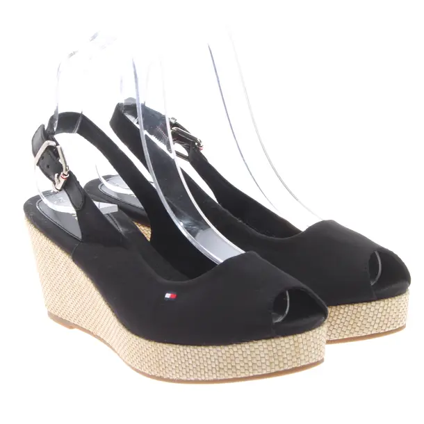 Wedges in Schwarz, , Tommy Hilfiger