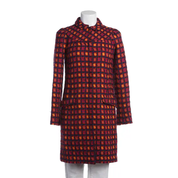 Mid-Season Coat, in Multicolored, Wool, Miu Miu