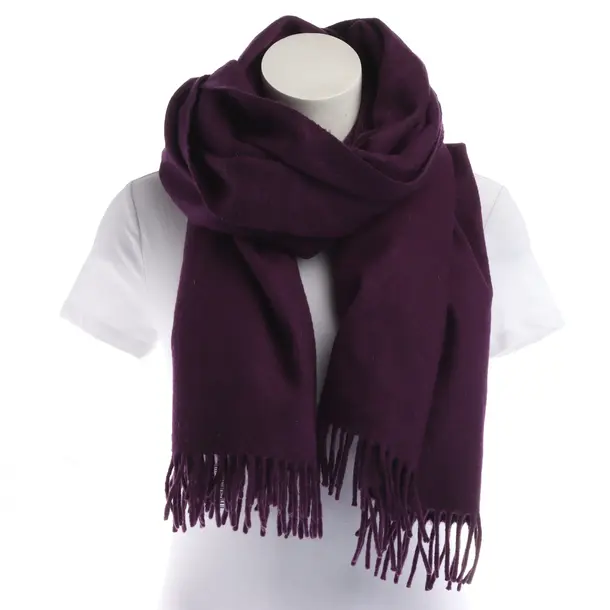 Schal, in Lila, Kaschmir, Hermès