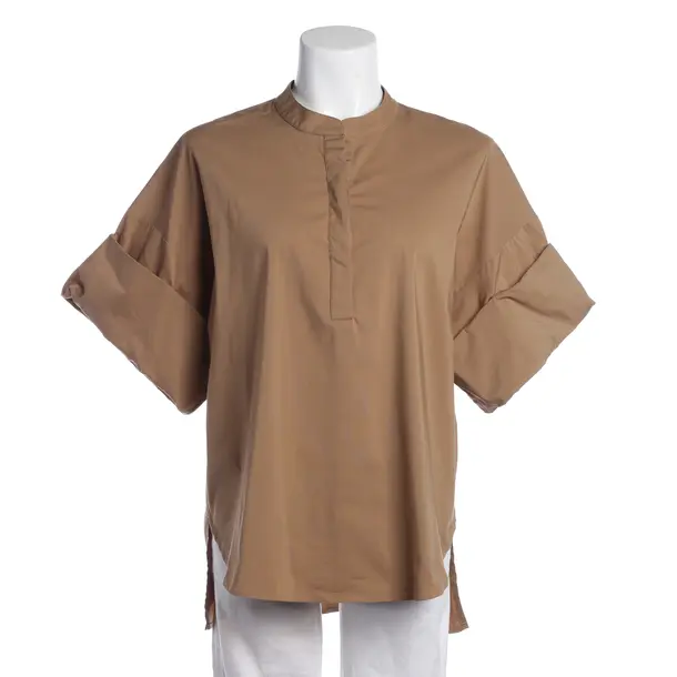 Blouse in Brown, Cotton, Steffen Schraut