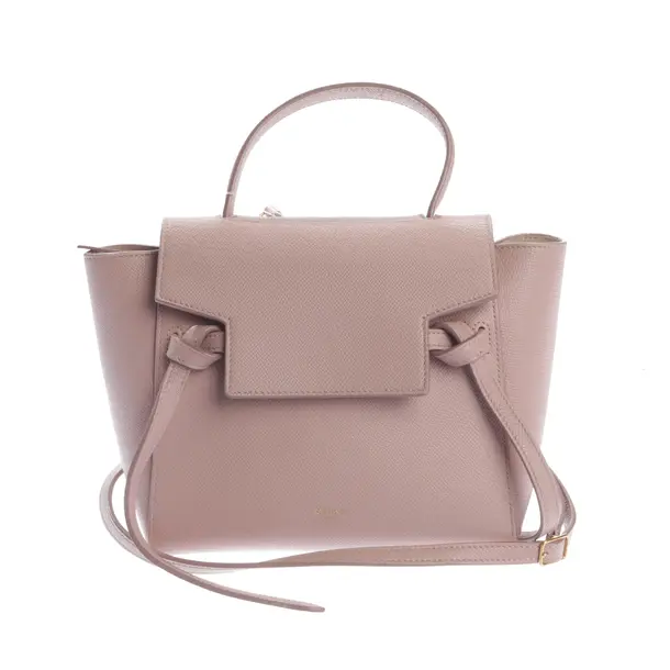 Handbag, in Light Pink, Leather, Céline