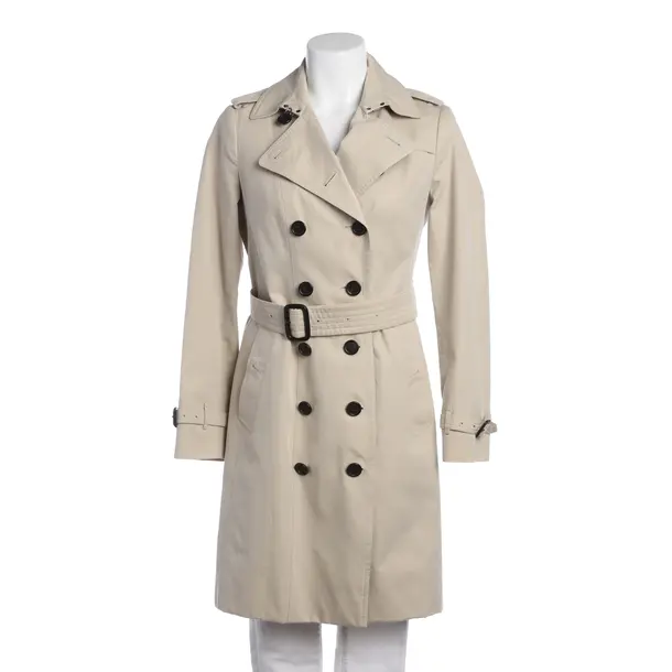 Trenchcoat in Weiß, Baumwolle, Burberry