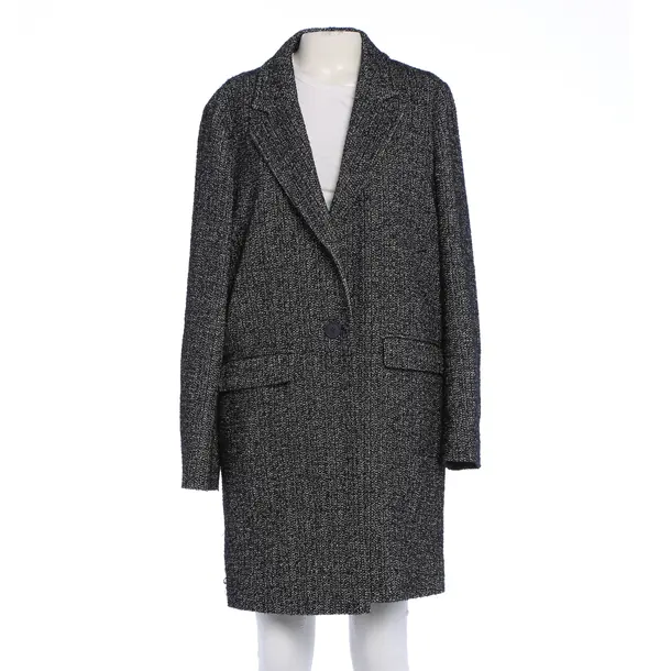 Mid-Season Coat in Blue, Polyester, Hugo Boss Black Label
