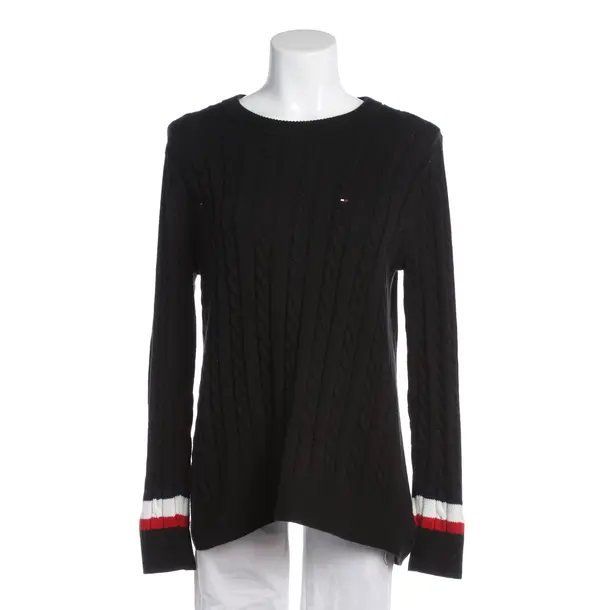 Jumper in Black, Cotton, Tommy Hilfiger
