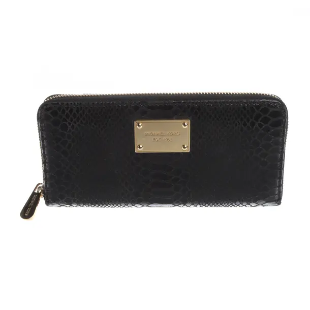 Geldbörse in Schwarz, Leder, Michael Kors