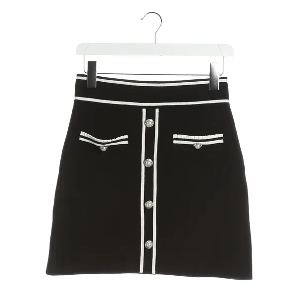Skirt, in Black, Acrylic, Maje