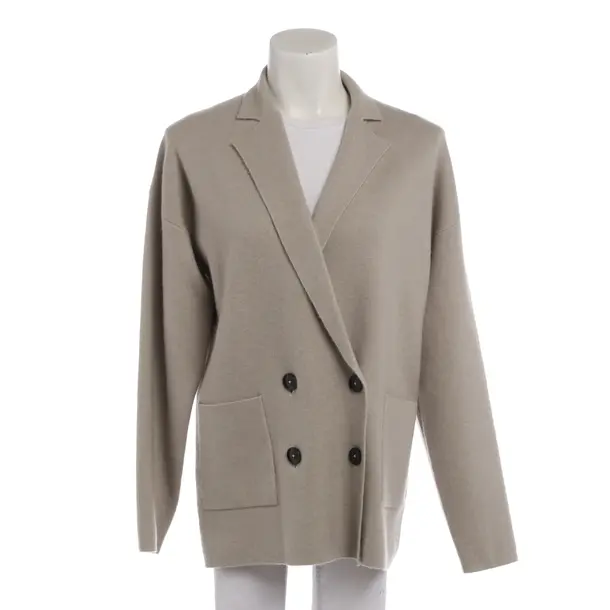 Blazer in White, Wool, Iheart