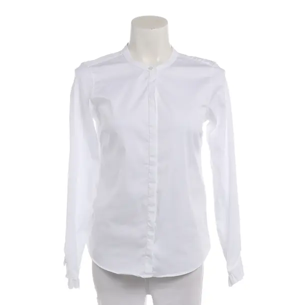 Blouse in White, Cotton, Mos Mosh