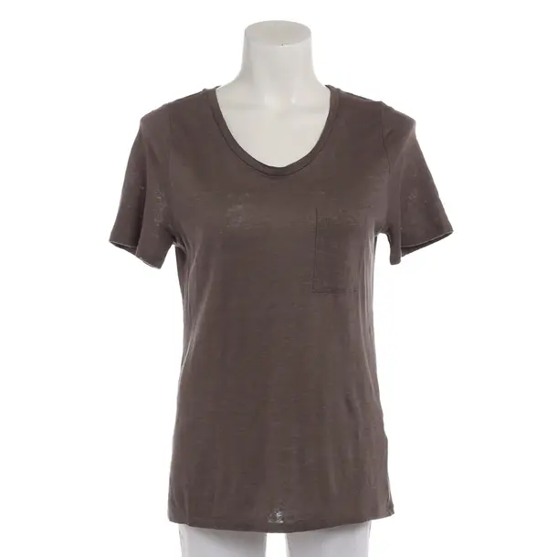Shirt in Brown, Linen, Allude