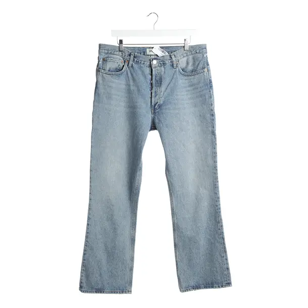 Straight Fit Jeans in Blue, Cotton, Agolde
