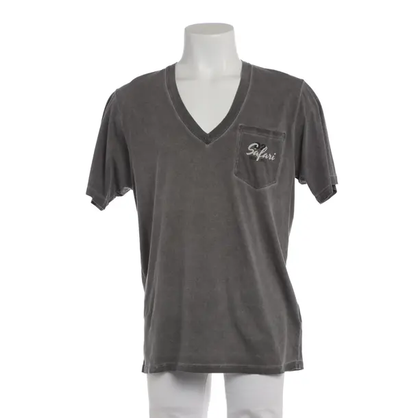 T-Shirt in Grau, Baumwolle, Dsquared