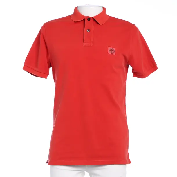 Poloshirt in Rot, Baumwolle, Stone Island