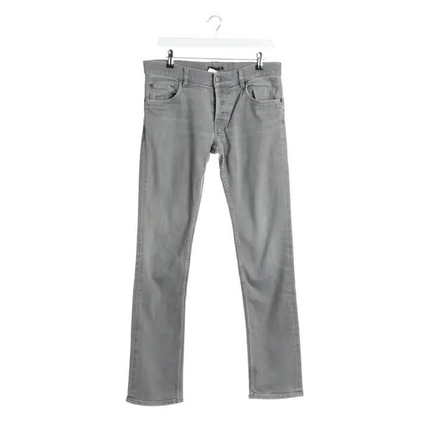 Jeans Skinny in Grau, Baumwolle, Prada