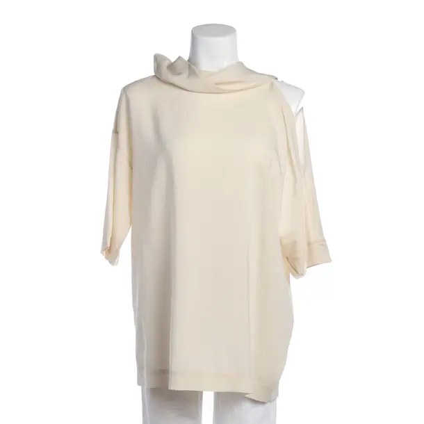 Bluse in Weiß, Seide, Brunello Cucinelli
