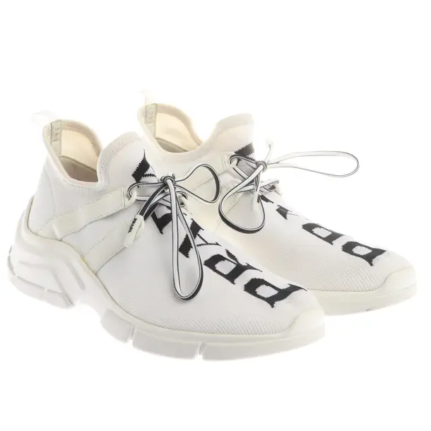 Sneakers in White, , Prada