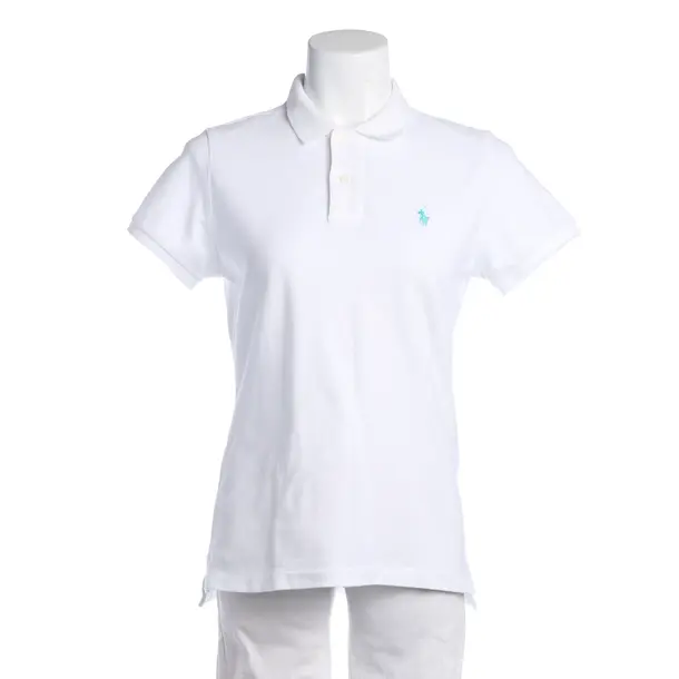 Poloshirt in Weiß, Baumwolle, Polo Ralph Lauren