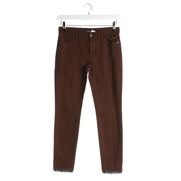 Pants in Brown, Cotton, Marc Cain