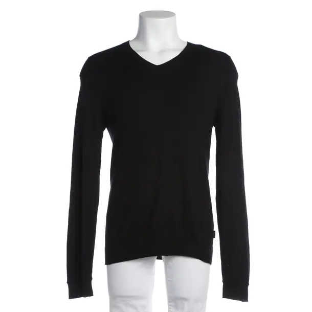 Pullover in Schwarz, Seide, Hugo Boss Black Label