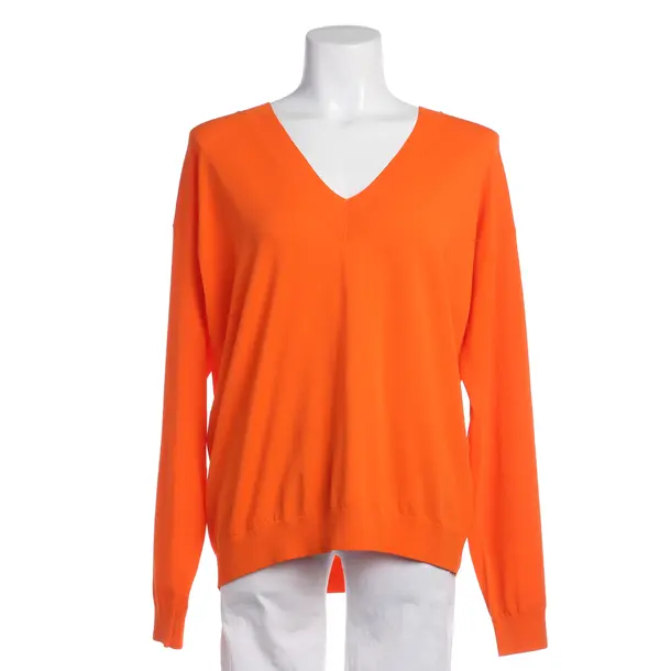 Jumper in Orange, Viscose, Roberto Collina