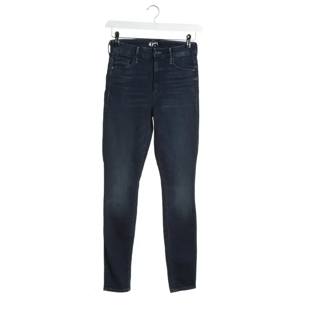 Jeans Slim Fit in Blau, Baumwolle, Mother