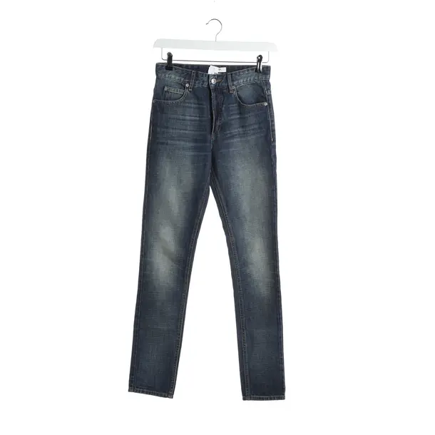Jeans Straight Fit in Blau, Baumwolle, Isabel Marant Étoile