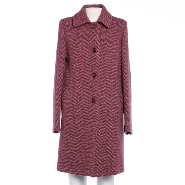 Übergangsmantel in Lila, Wolle, Max Mara