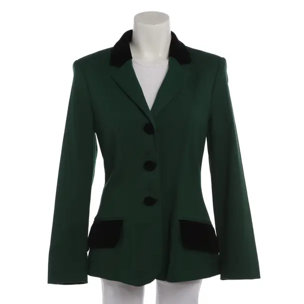 Blazer in Grün, Wolle, Moschino Cheap & Chic
