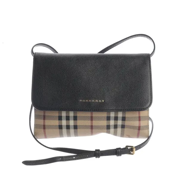 Umhängetasche, in Mehrfarbig, Leder, Burberry