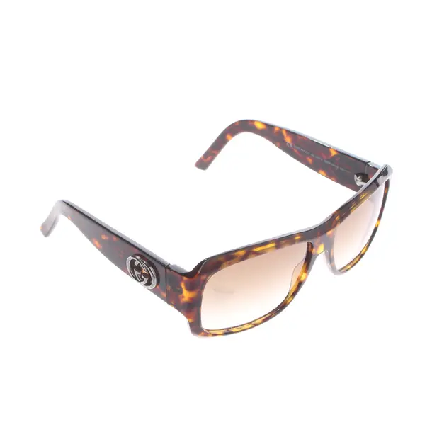 Sonnenbrille in Braun, Kunststoff, Gucci