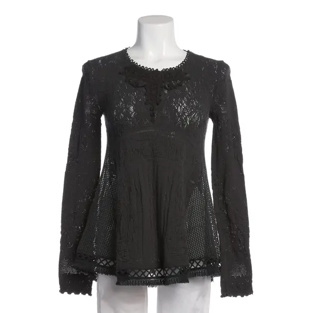 Bluse, in Dunkelgrau, Polyamid, High Use