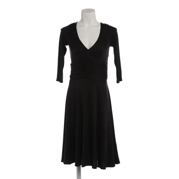 Dress, in Black, Silk, ISSA