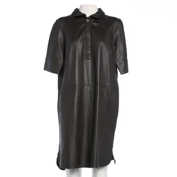 Kleid, in Braun, Leder, Mos Mosh