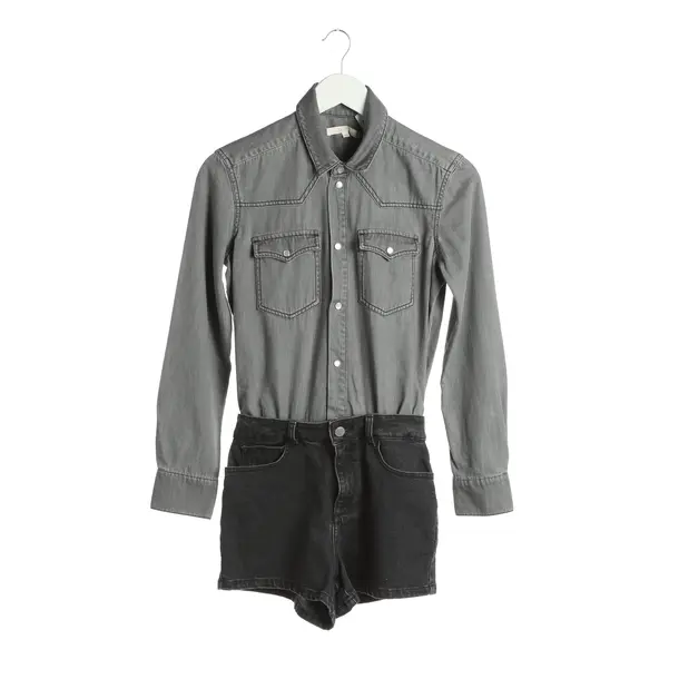 Jumpsuit in Grau, Baumwolle, Maje