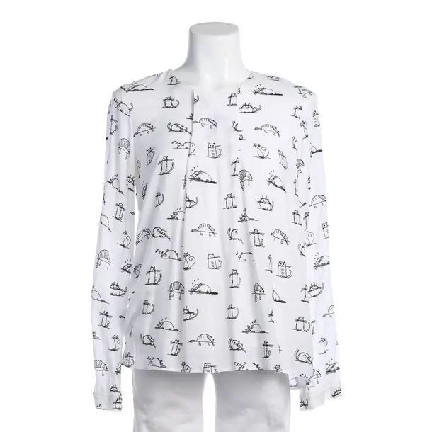 Bluse in Weiß, Viskose, Princess goes Hollywood