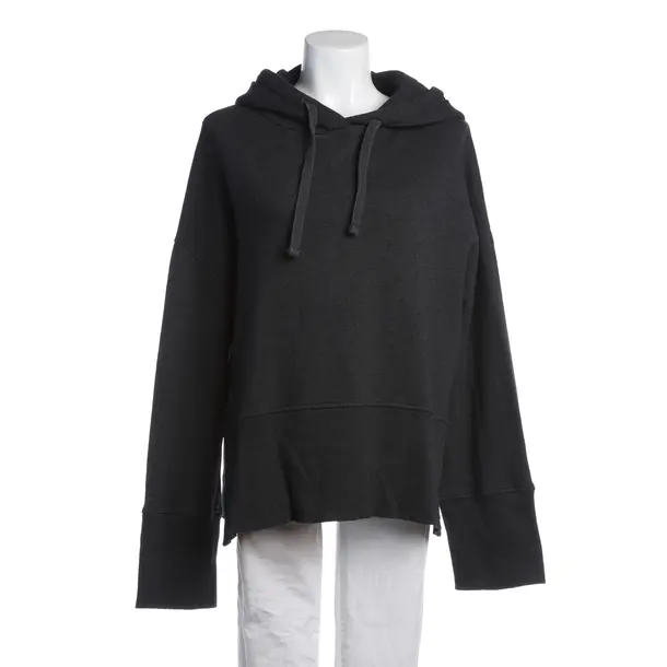 Hoodie in Grau, Baumwolle, Closed