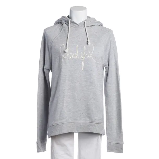 Hoodie in Gray, Cotton, Drykorn