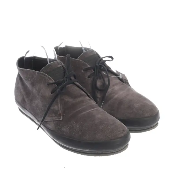 Lace Up Shoes in Brown, , Prada Linea Rossa