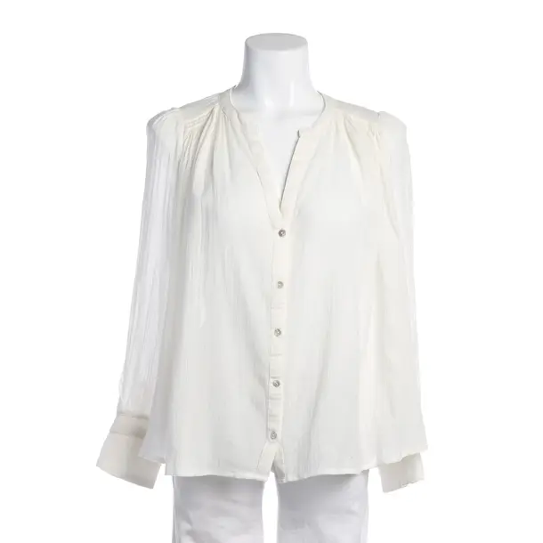 Blouse in White, Cotton, Ba&sh