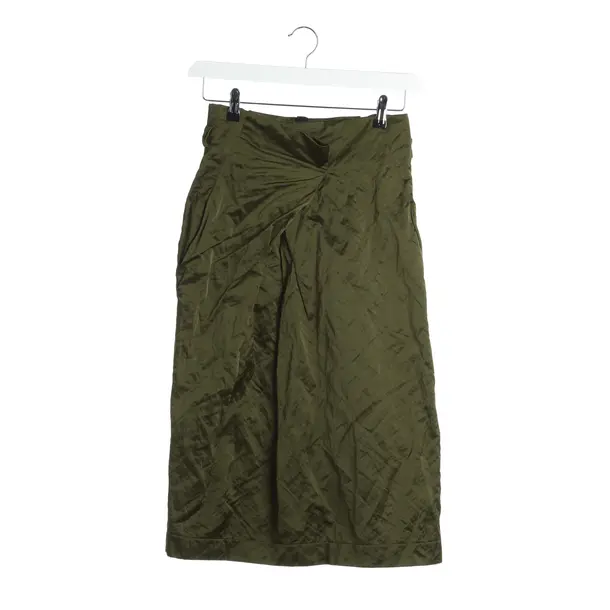 Skirt in Green, Cotton, Odeeh